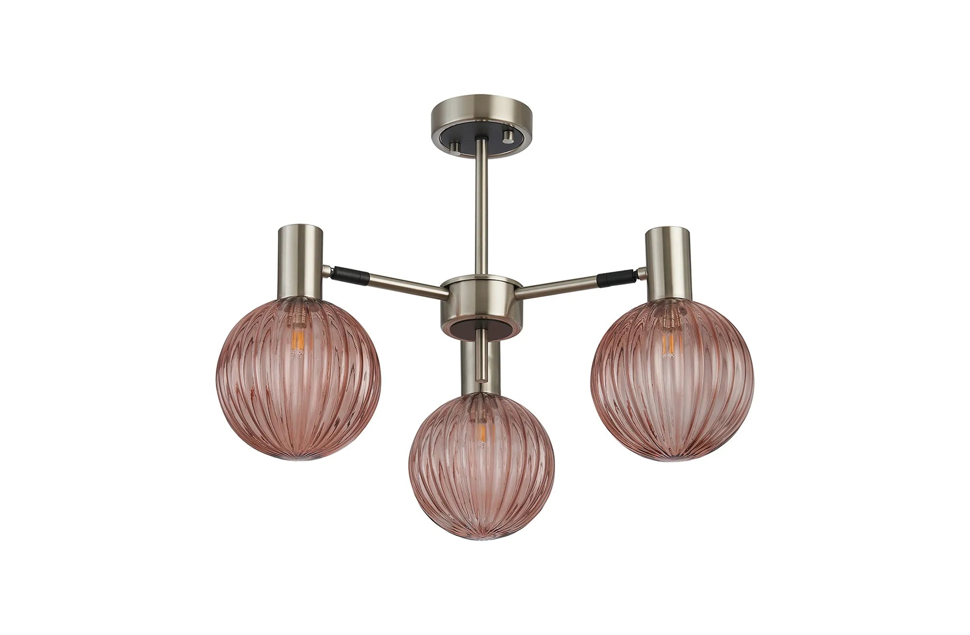 Brantley 3Lt/5 Lt Semi Flush Ceiling Light G9- Various Finishes