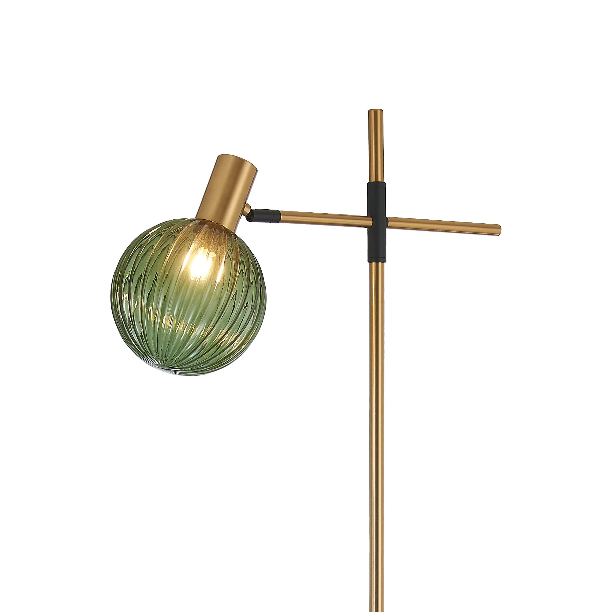 Brantley Floor Light Adjustable Arm 1 Light G9- Various Finishes