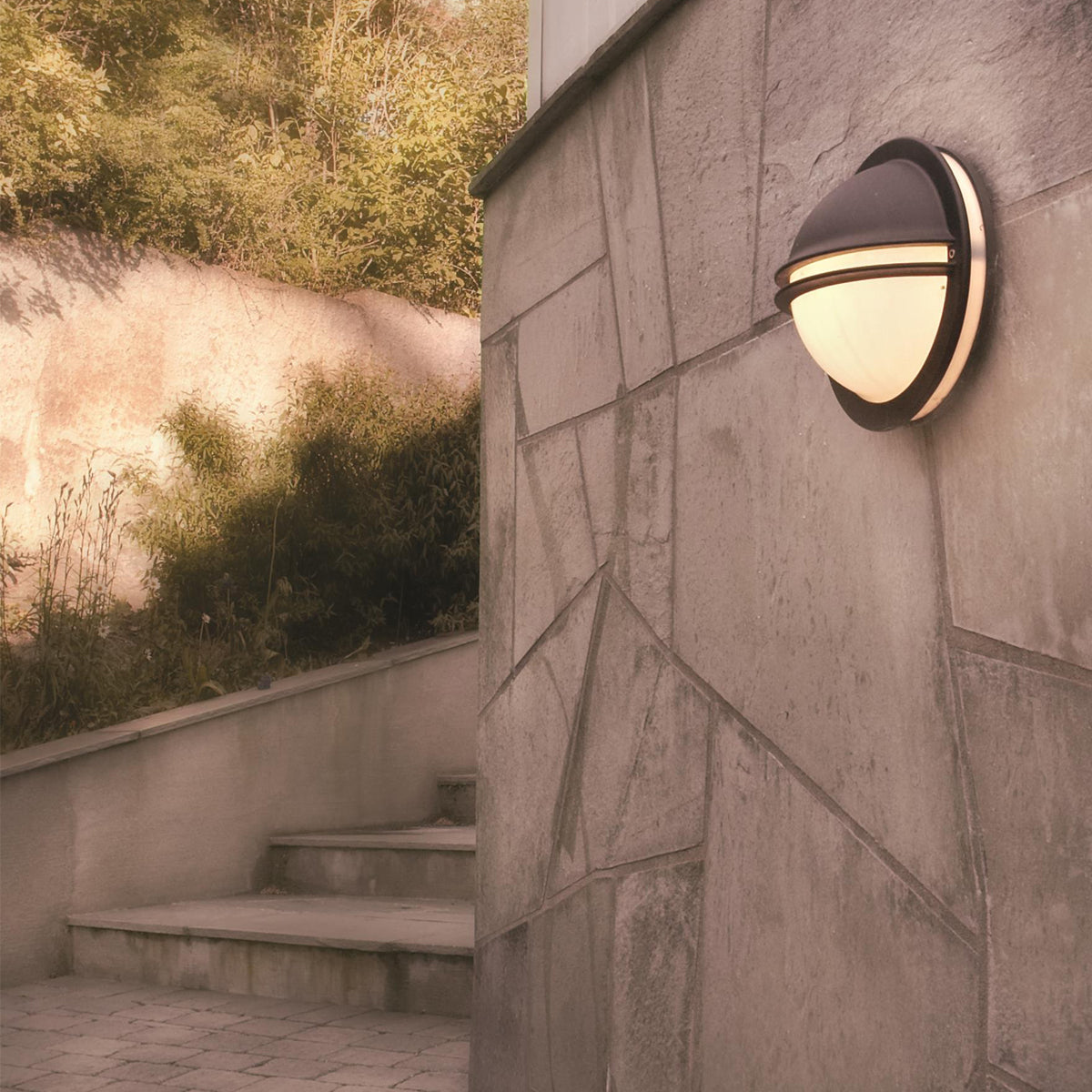 Berlin 1 Light Wall Light - Black - Cusack Lighting