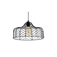 Bern 1Lt Pendant Matt Black/ Matt Gold