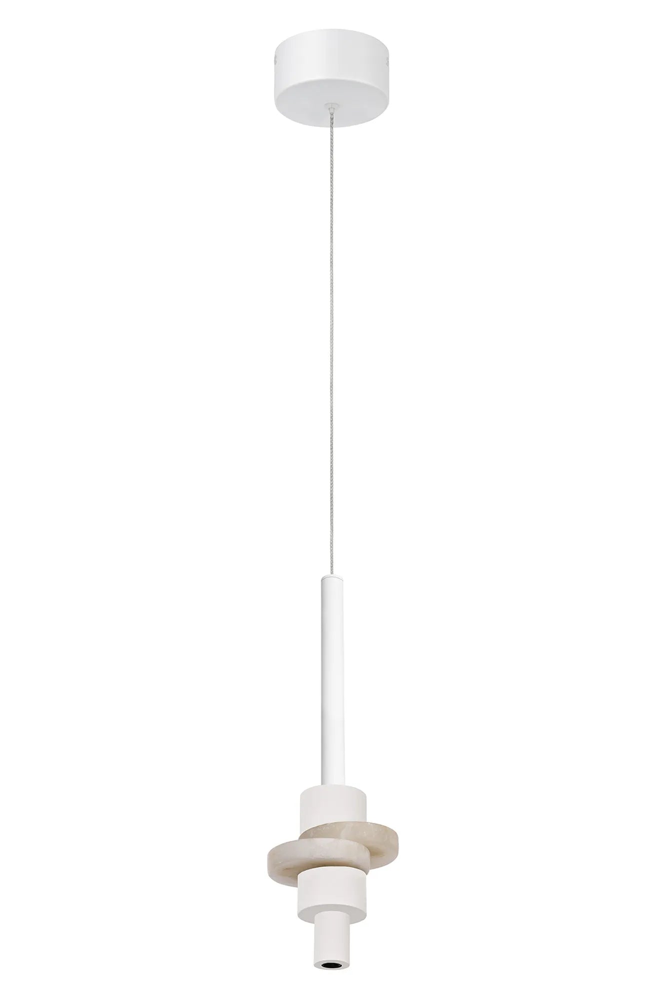 Betty 7W LED Alabaster Pendant- Various Finishes