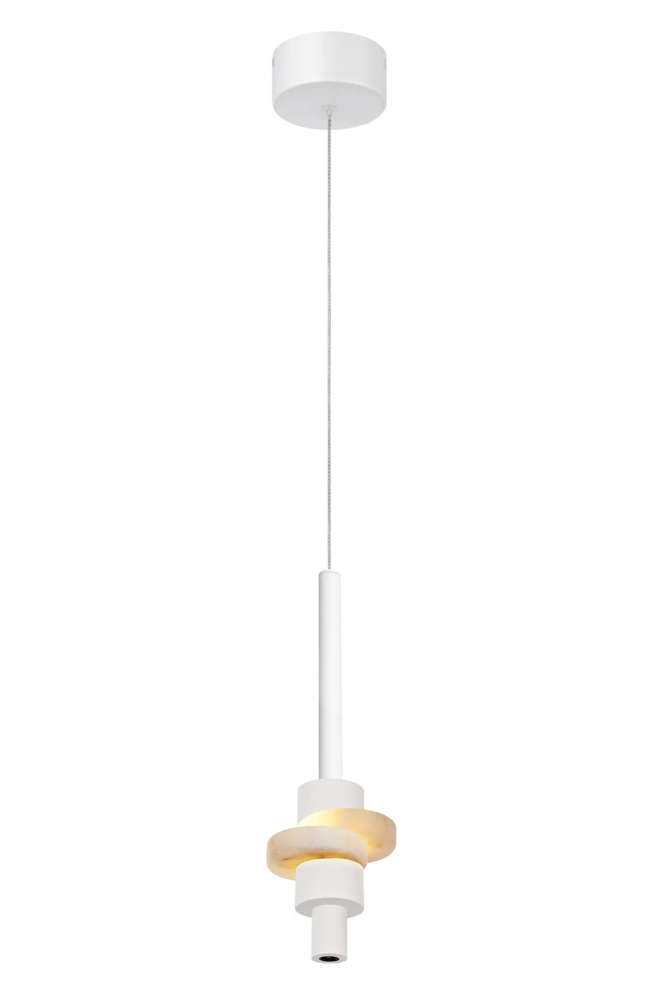 Betty 7W LED Alabaster Pendant- Various Finishes