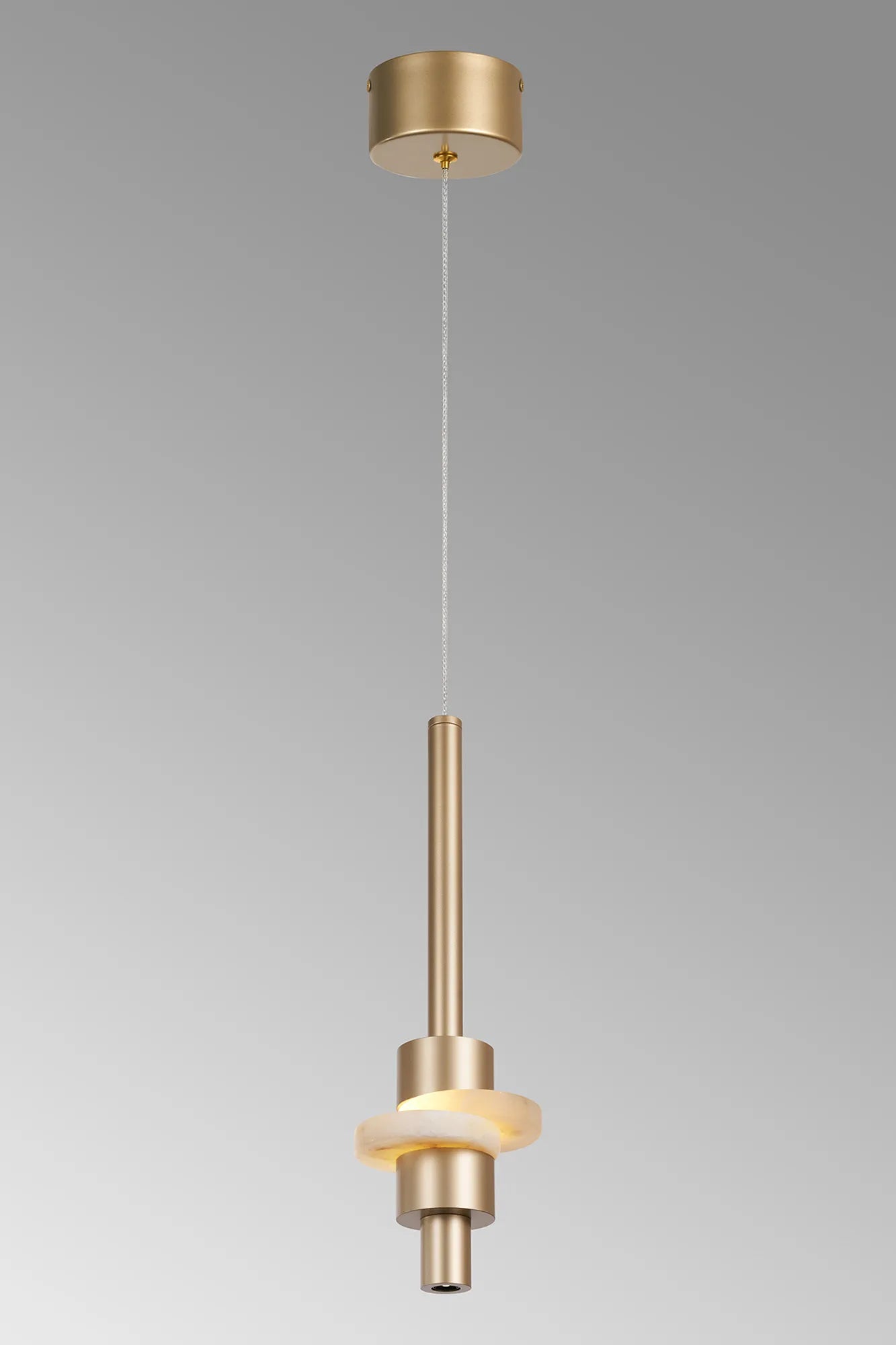 Betty 7W LED Alabaster Pendant- Various Finishes