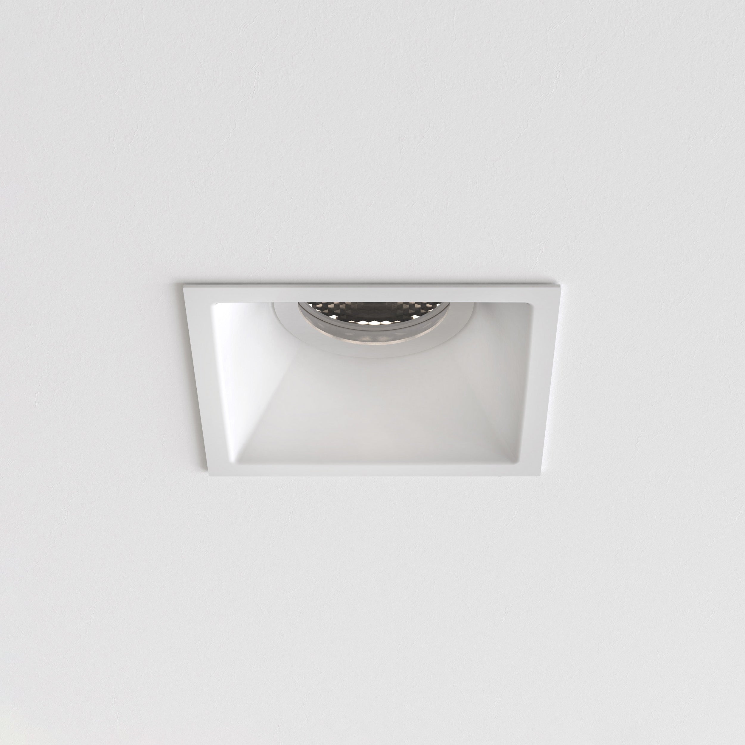 Minima Round/Square IP65 Bathroom Recessed Ceiling Light Various Types - Matt Black/Matt White Finish