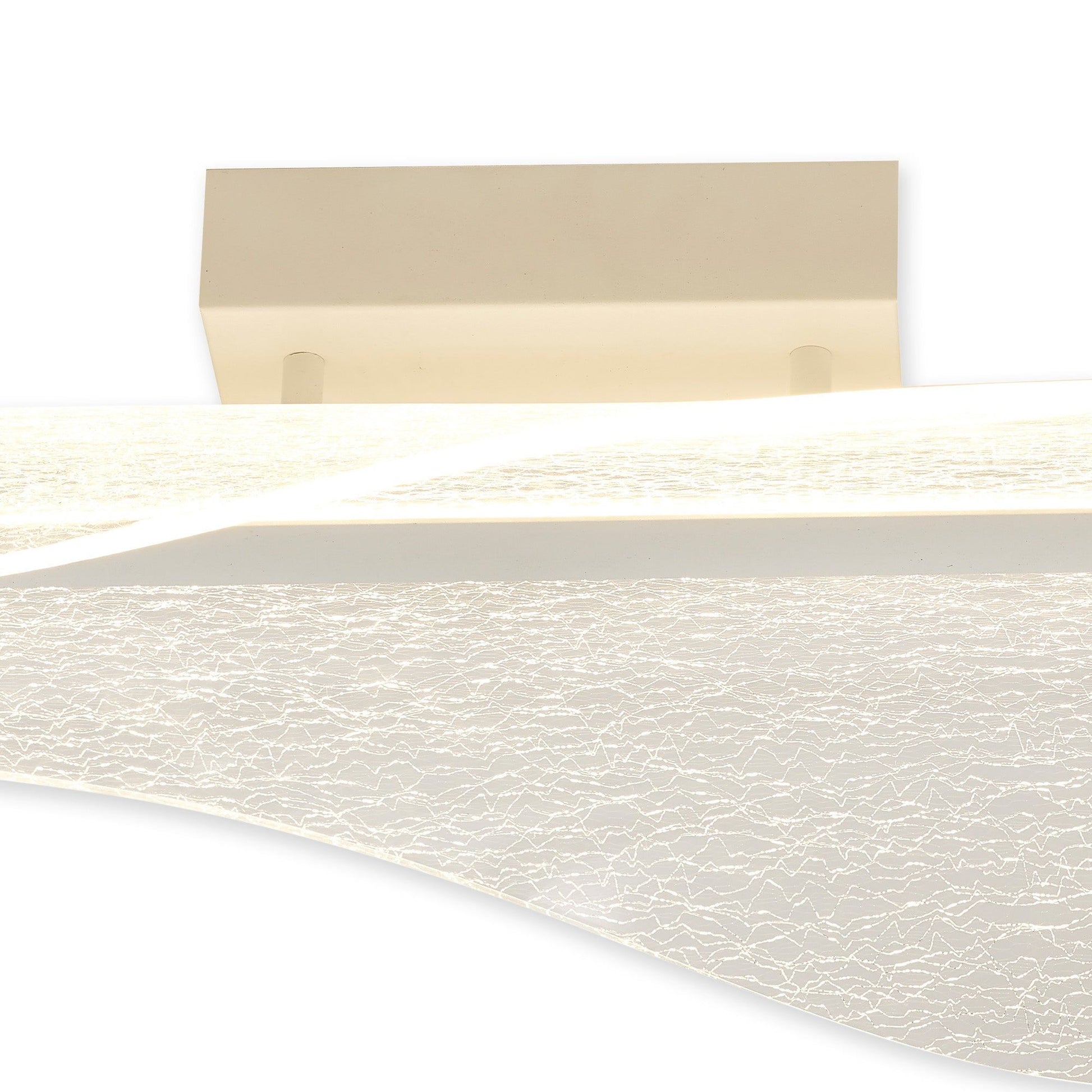 Bianca Ceiling LED Wall Light - White Finish