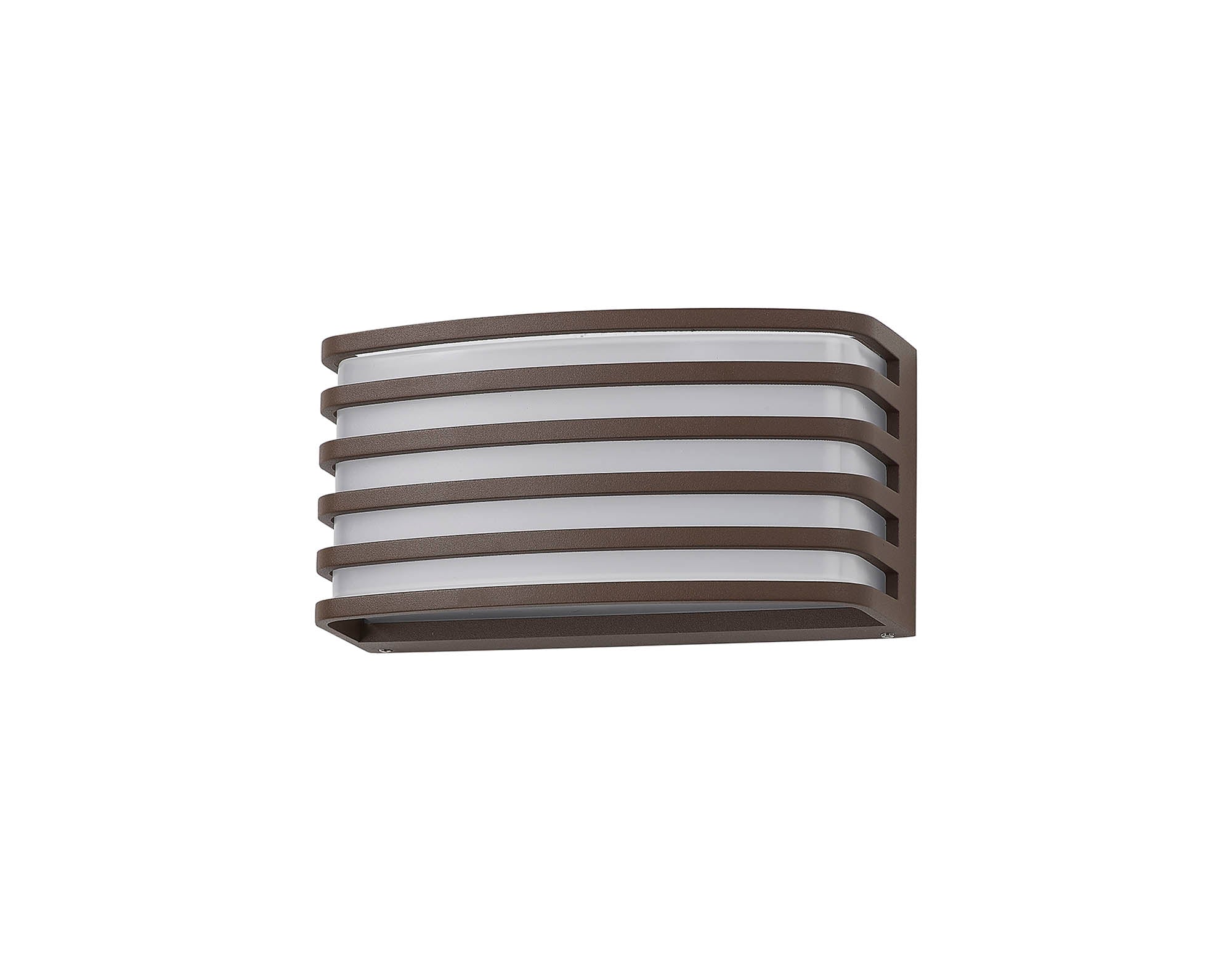 Bilbao Outdoor Wall Light, 1 x E27, IP54, Anthracite/Matt Black/Matt Brown & Opal PC Shade, 2yrs Warranty