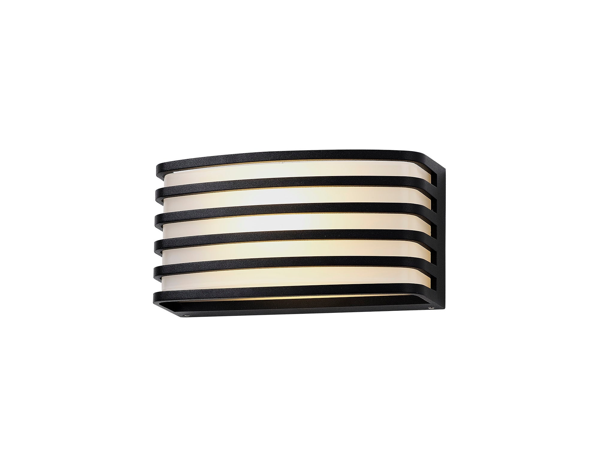 Bilbao Outdoor Wall Light, 1 x E27, IP54, Anthracite/Matt Black/Matt Brown & Opal PC Shade, 2yrs Warranty