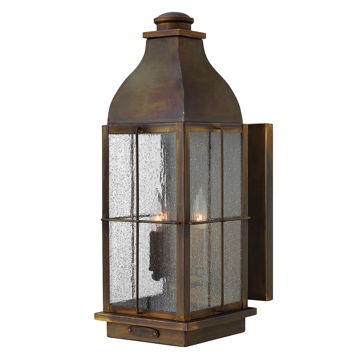 Bingham Large Wall Lantern - Sienna Finish