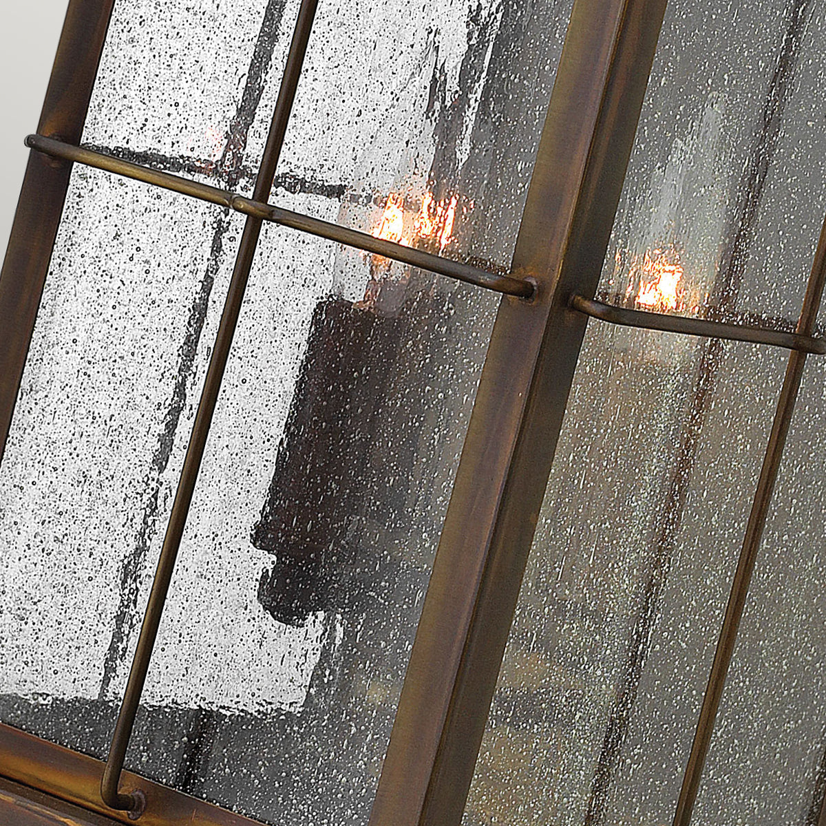 Bingham Large Wall Lantern - Sienna Finish