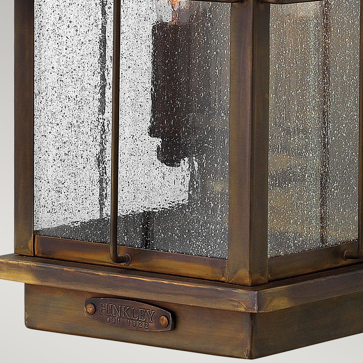 Bingham Large Wall Lantern - Sienna Finish