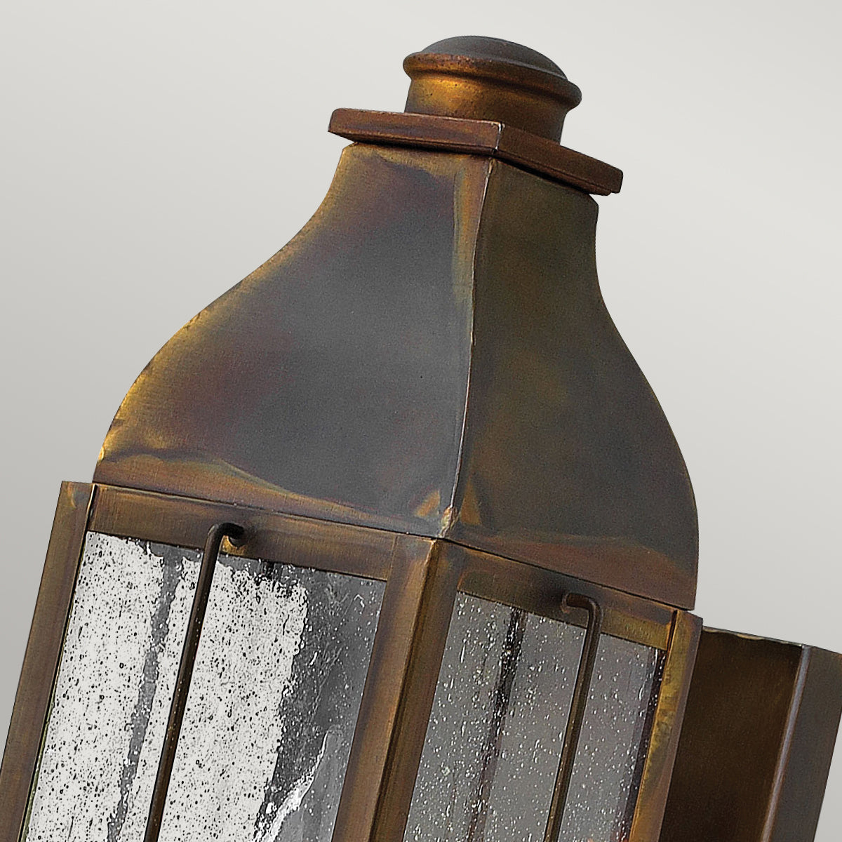 Bingham Small Wall Lantern - Sienna Finish