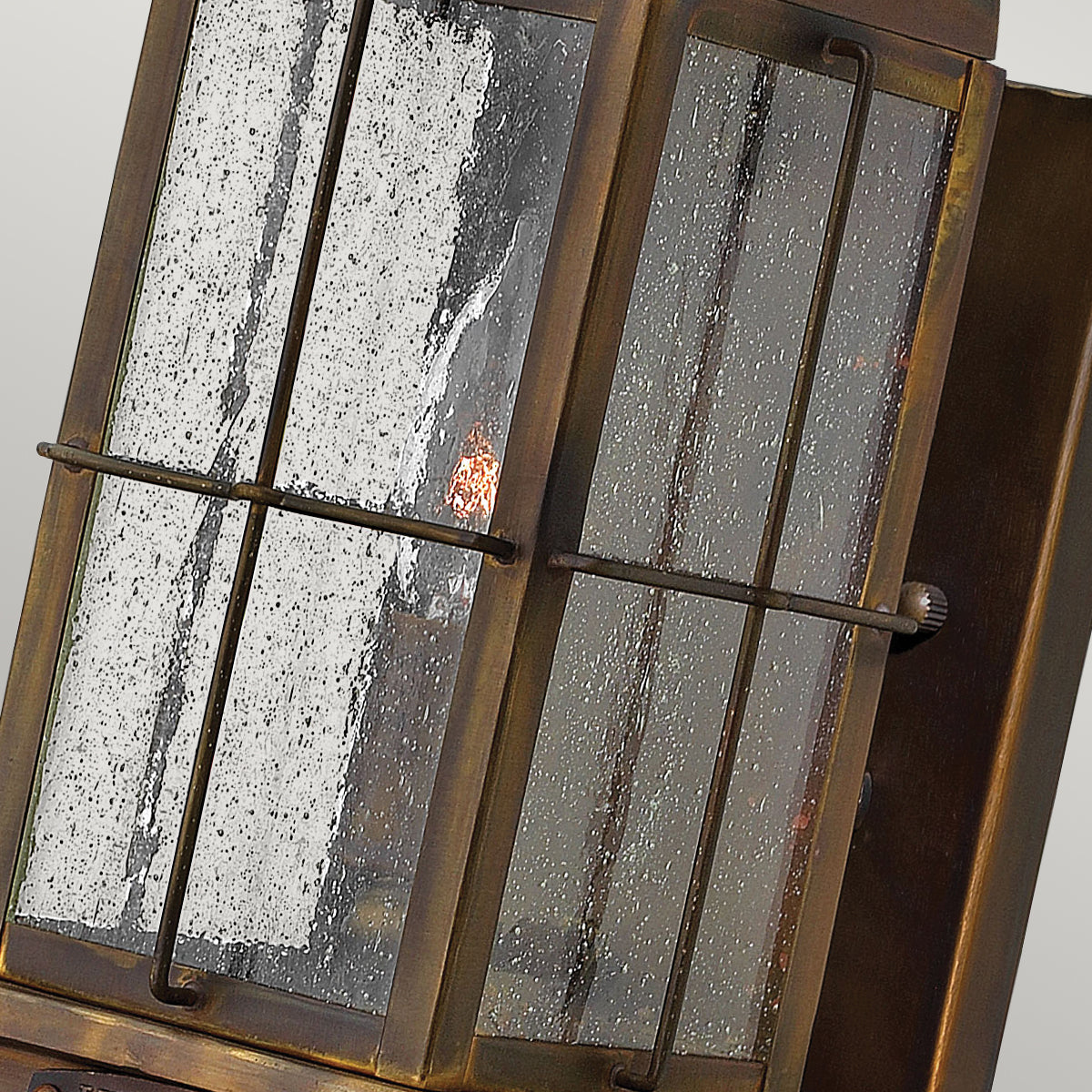 Bingham Small Wall Lantern - Sienna Finish