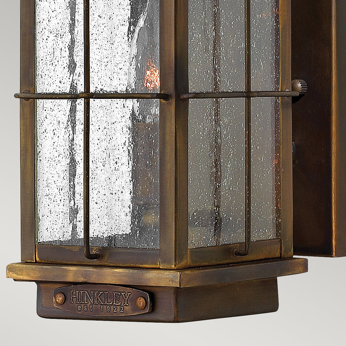 Bingham Small Wall Lantern - Sienna Finish