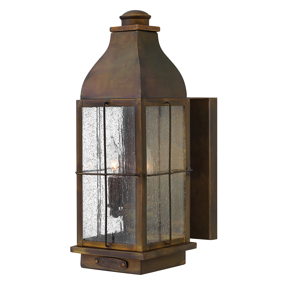 Bingham Medium Wall Lantern - Sienna Finish