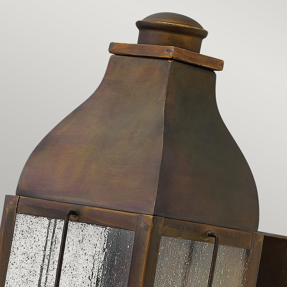 Bingham Medium Wall Lantern - Sienna Finish