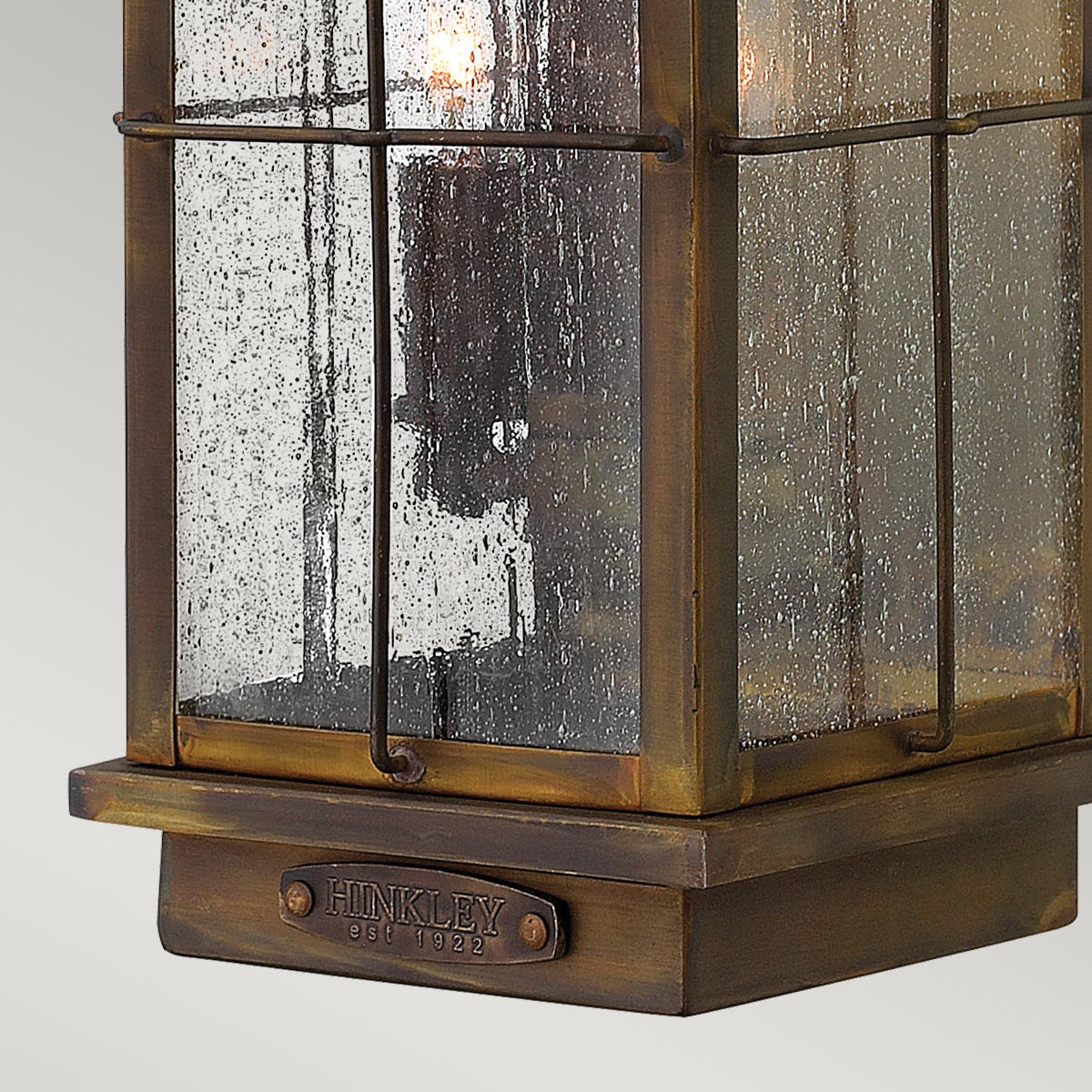 Bingham Medium Wall Lantern - Sienna Finish