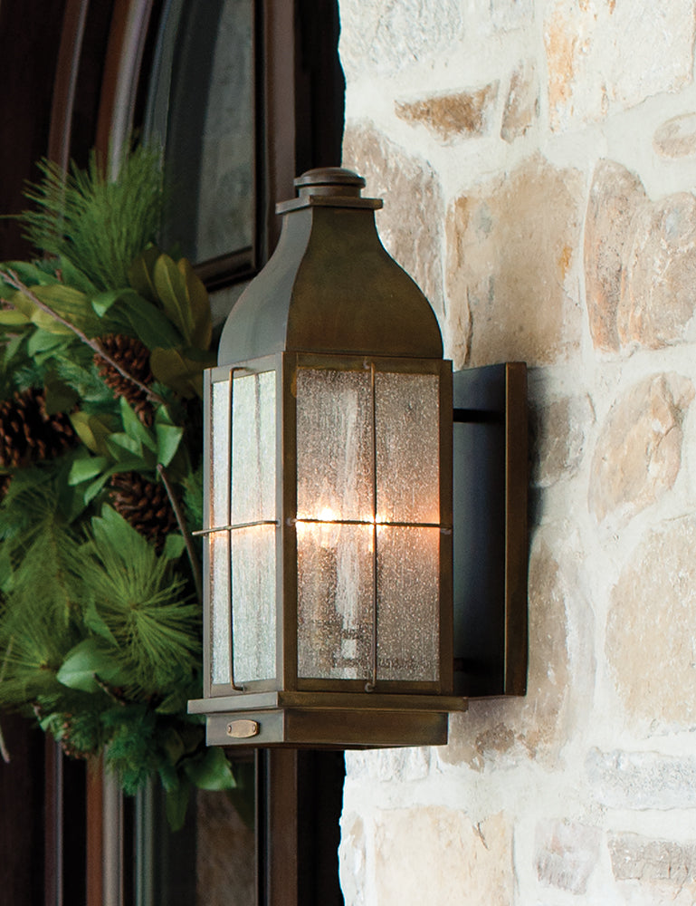 Bingham Medium Wall Lantern - Sienna Finish