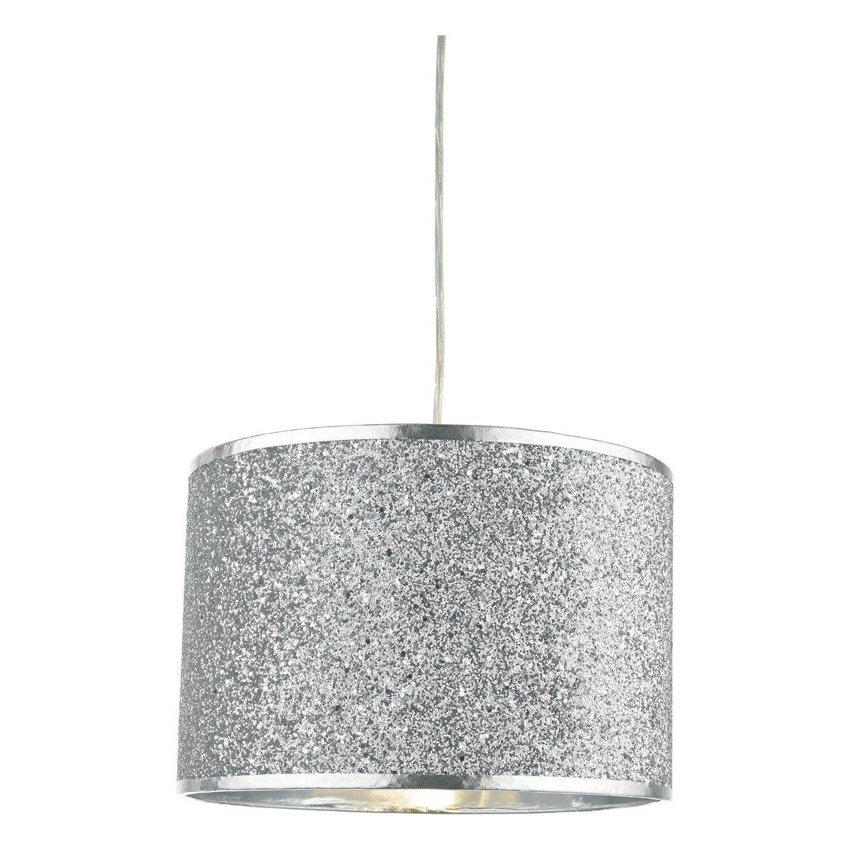 Bistro Easy Fit Silver Glitter - Cusack Lighting