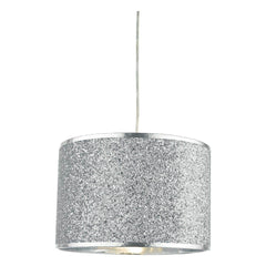 Bistro Easy Fit Silver Glitter - Cusack Lighting