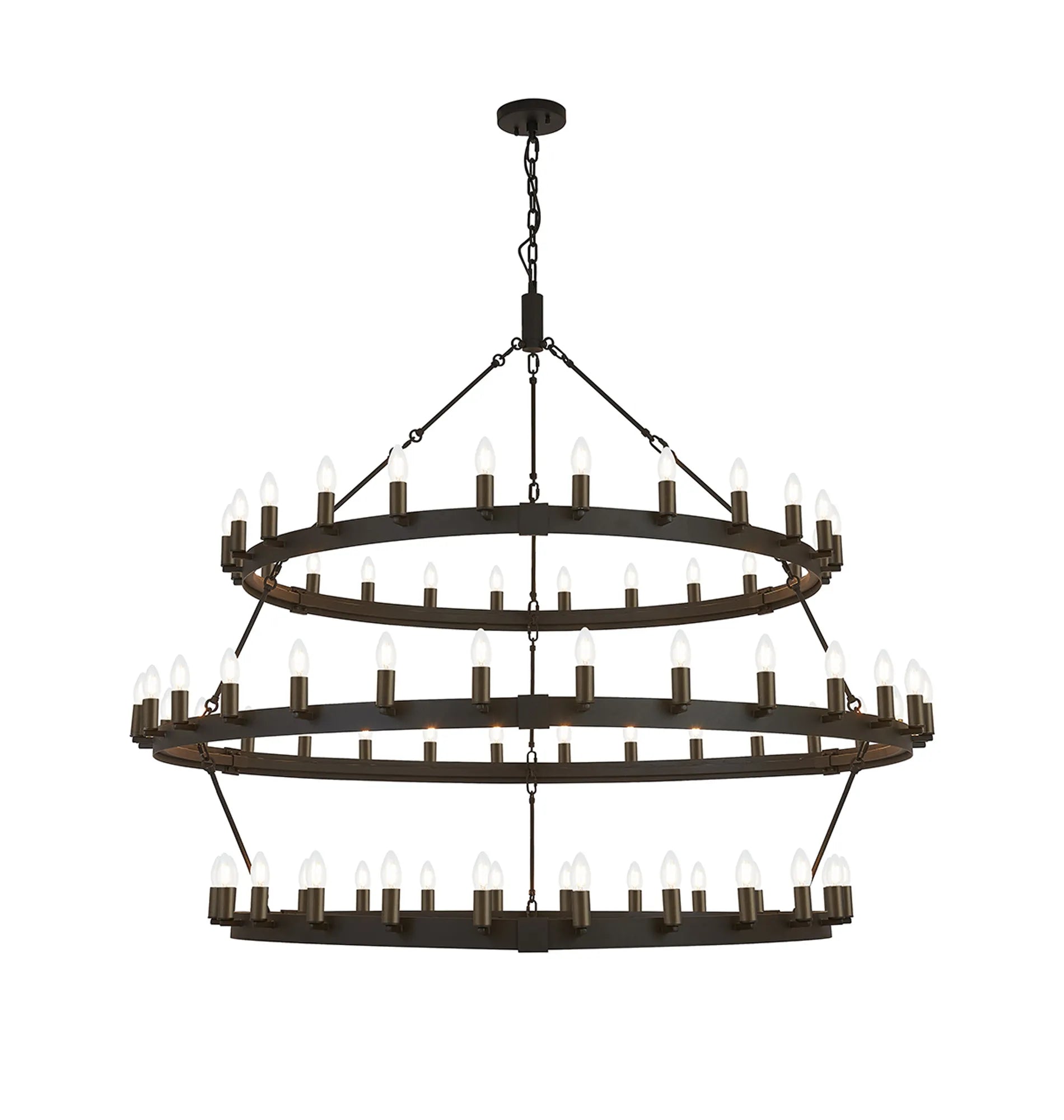 Blare 78/84 Light Chandelier- Various Finishes
