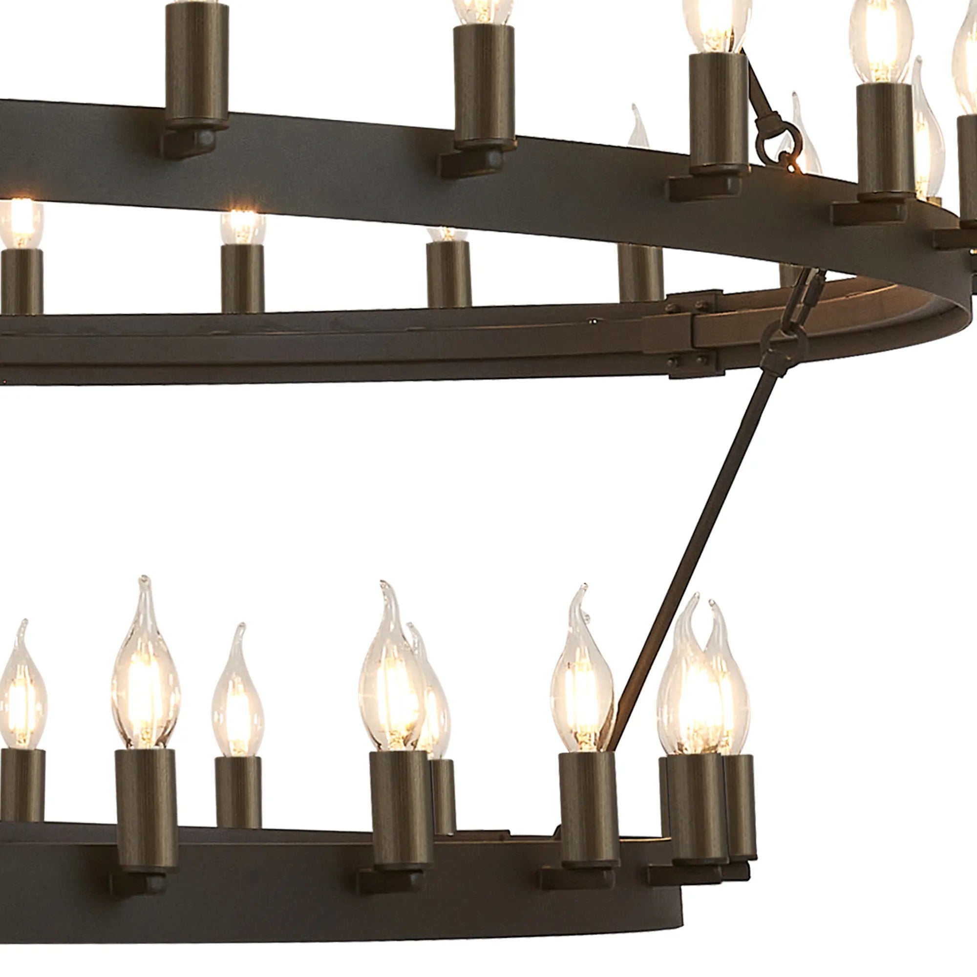 Blare 78/84 Light Chandelier- Various Finishes