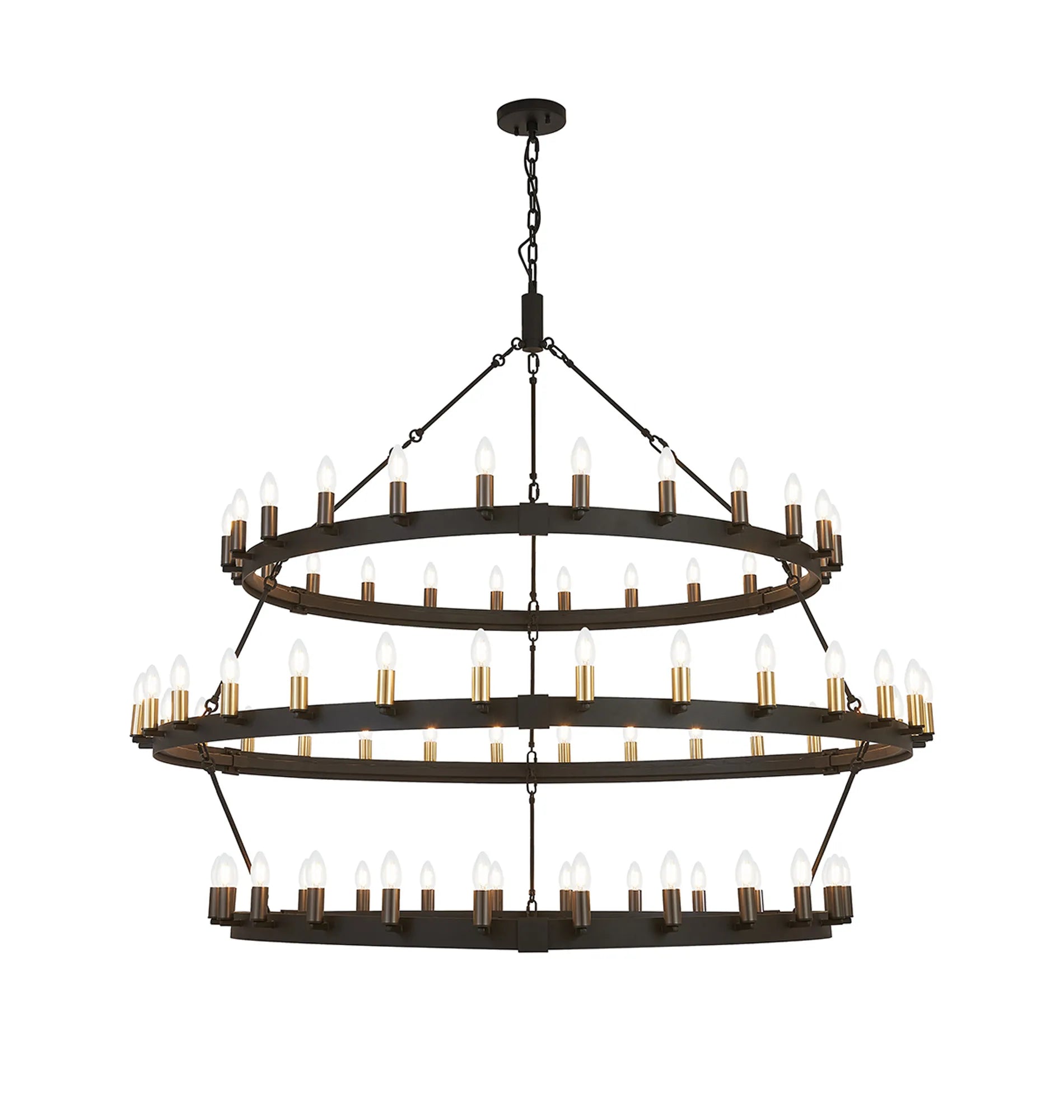 Blare 78/84 Light Chandelier- Various Finishes