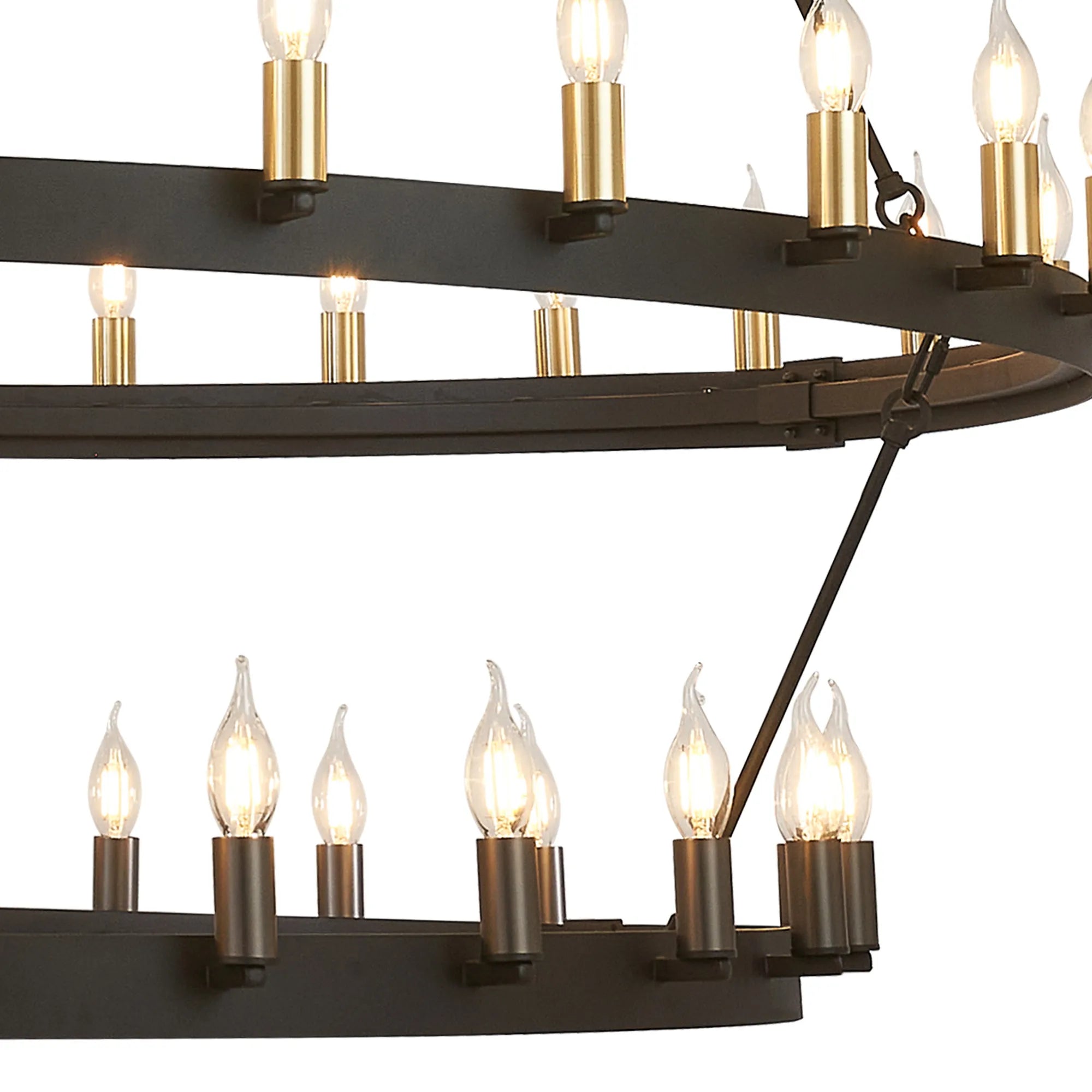 Blare 78/84 Light Chandelier- Various Finishes