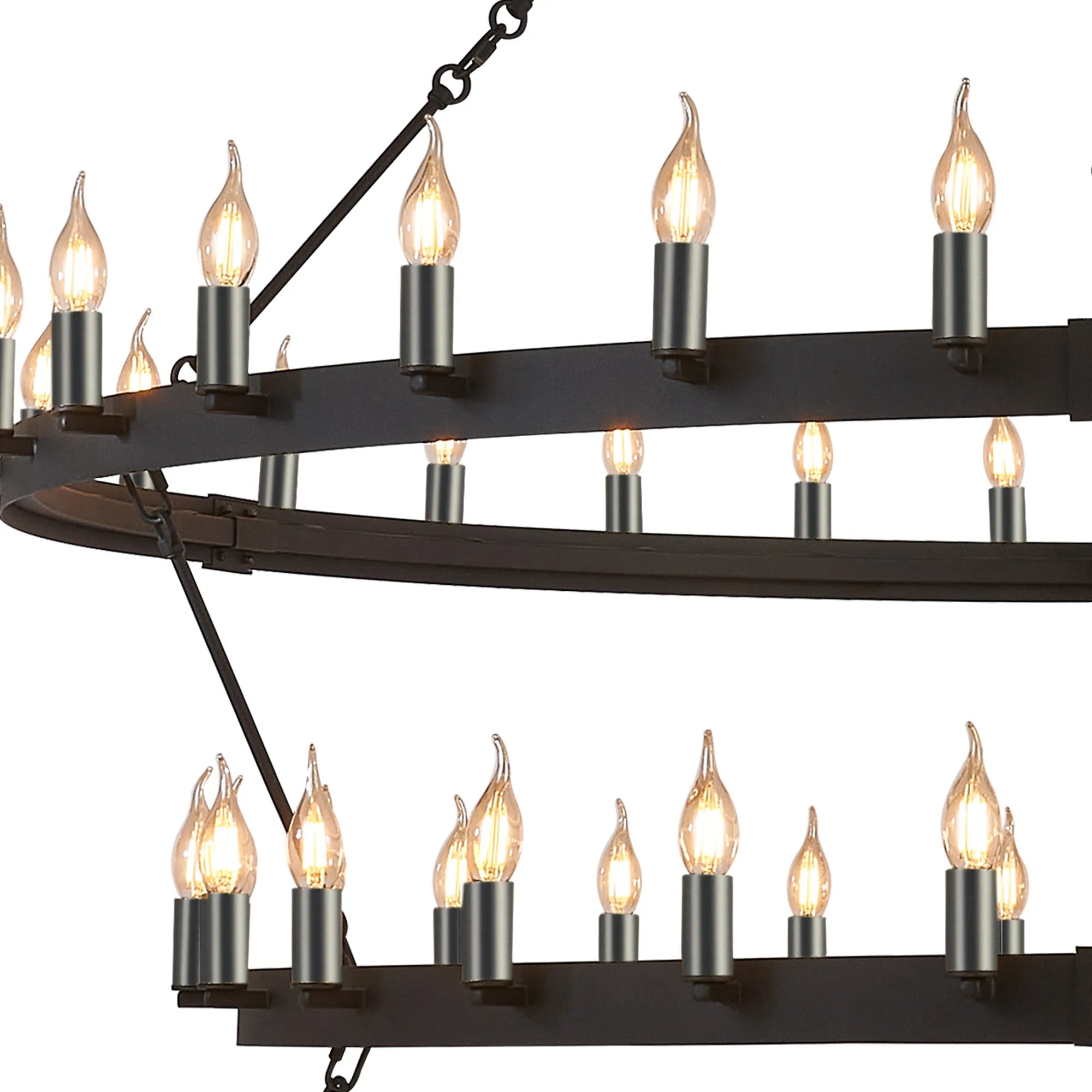 Blare 78/84 Light Chandelier- Various Finishes