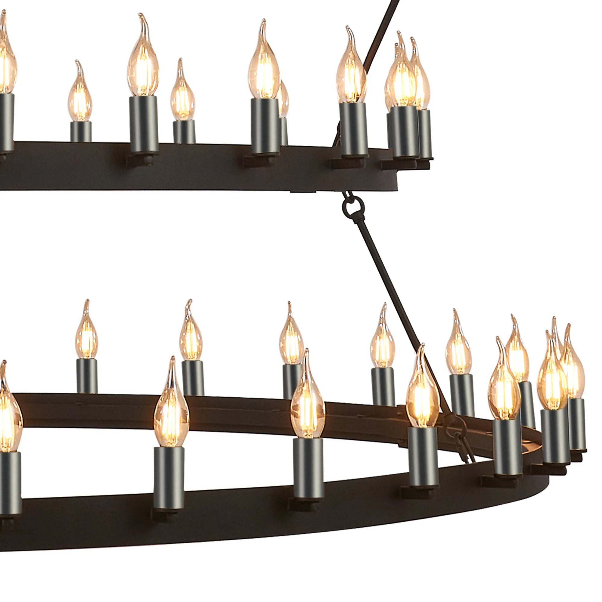 Blare 78/84 Light Chandelier- Various Finishes
