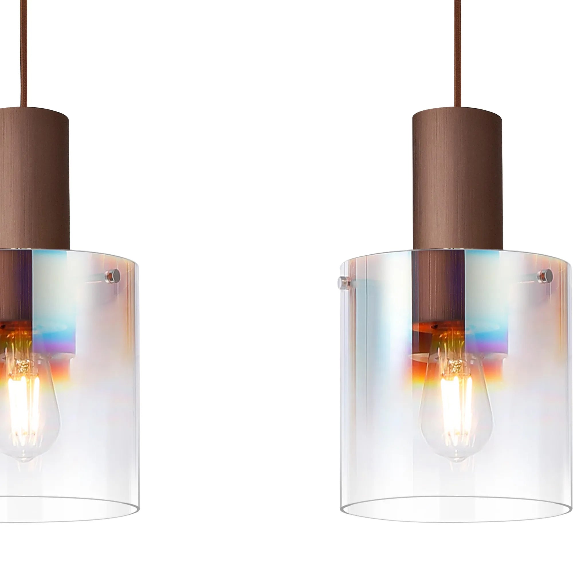 Hailey Linear Pendant, 3 Light Adjustable E27, - Various Finishes