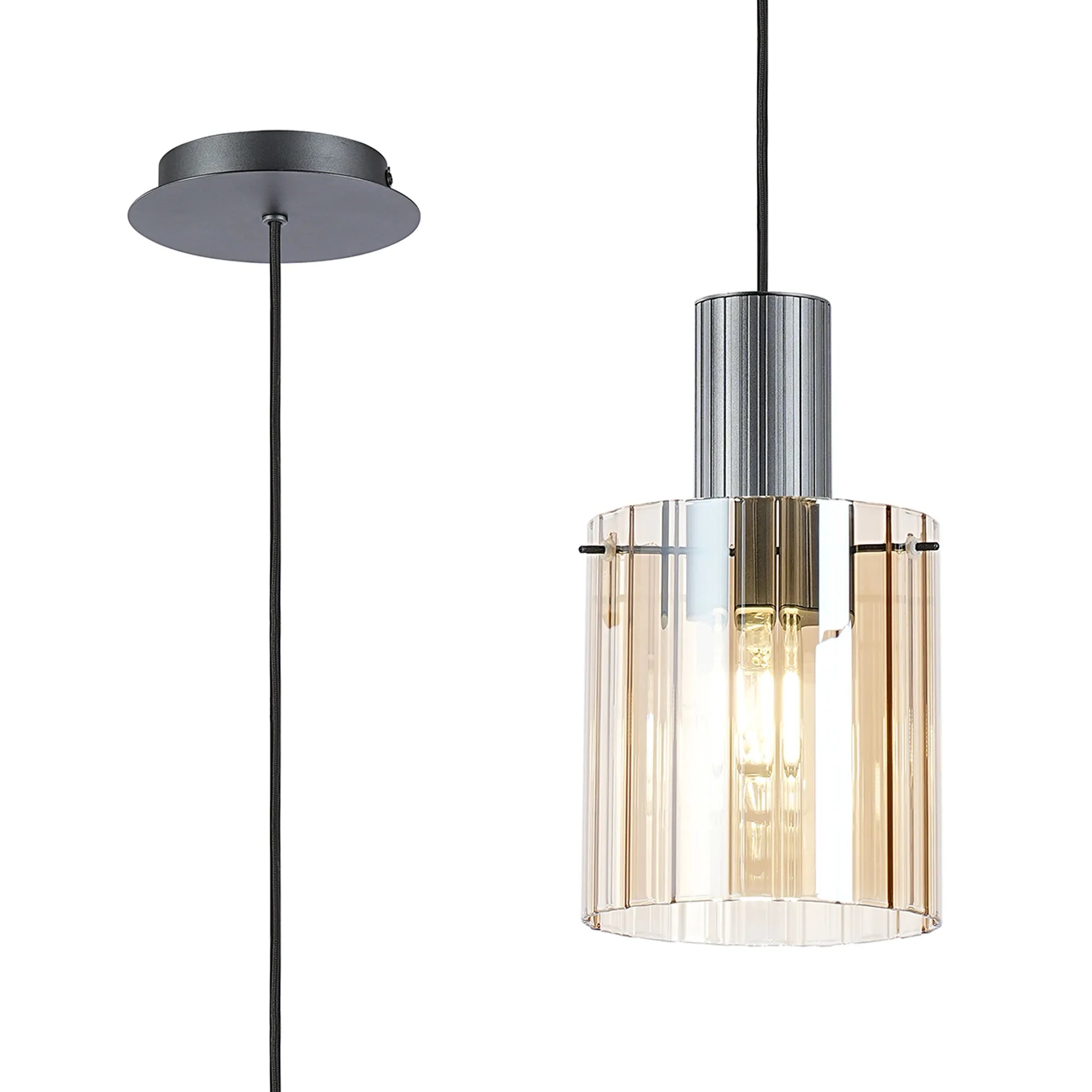 Hailey 1Lt Adjustable Pendant - Various Styles