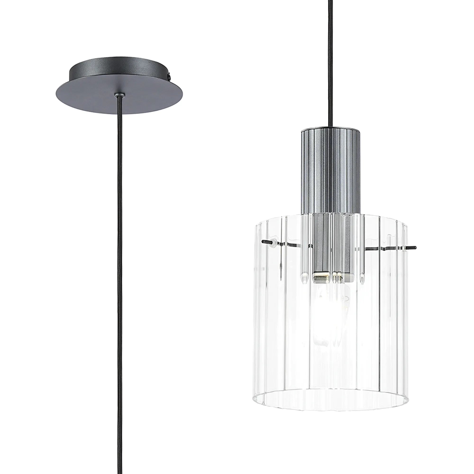 Hailey 1Lt Adjustable Pendant - Various Styles