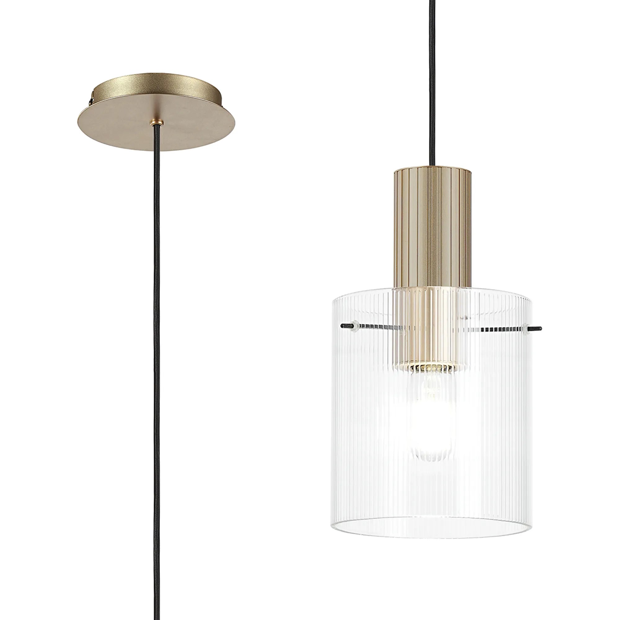 Hailey 1Lt Adjustable Pendant - Various Styles