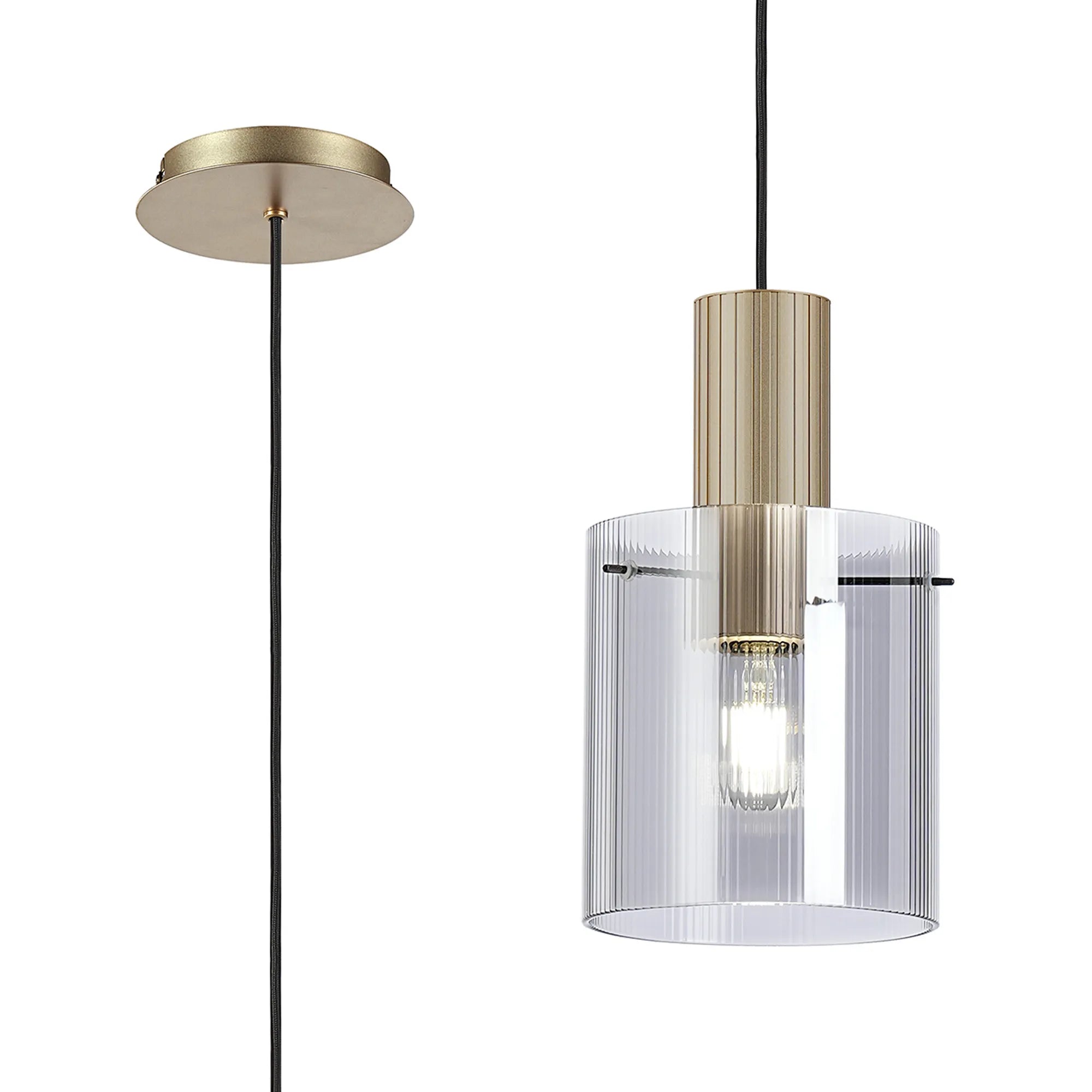 Hailey 1Lt Adjustable Pendant - Various Styles