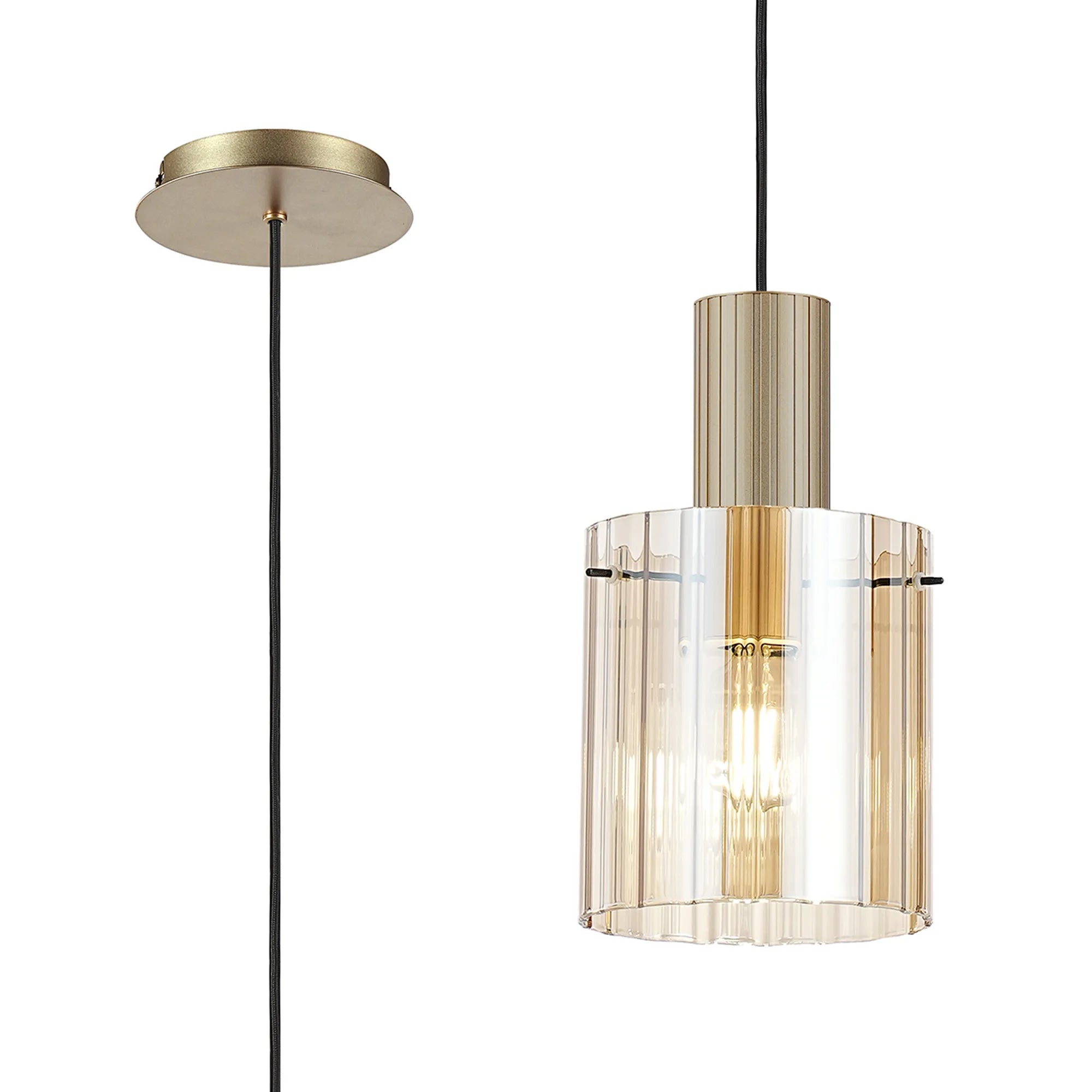 Hailey 1Lt Adjustable Pendant - Various Styles