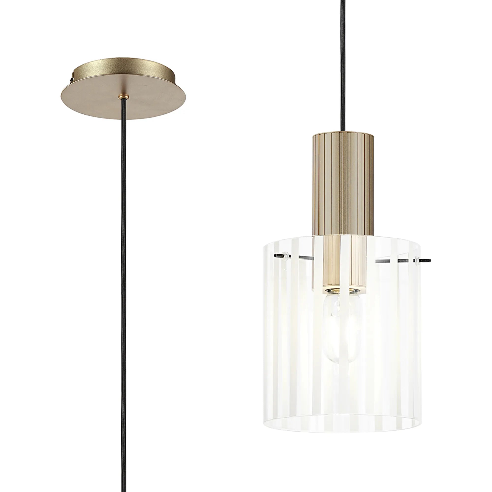 Hailey 1Lt Adjustable Pendant - Various Styles