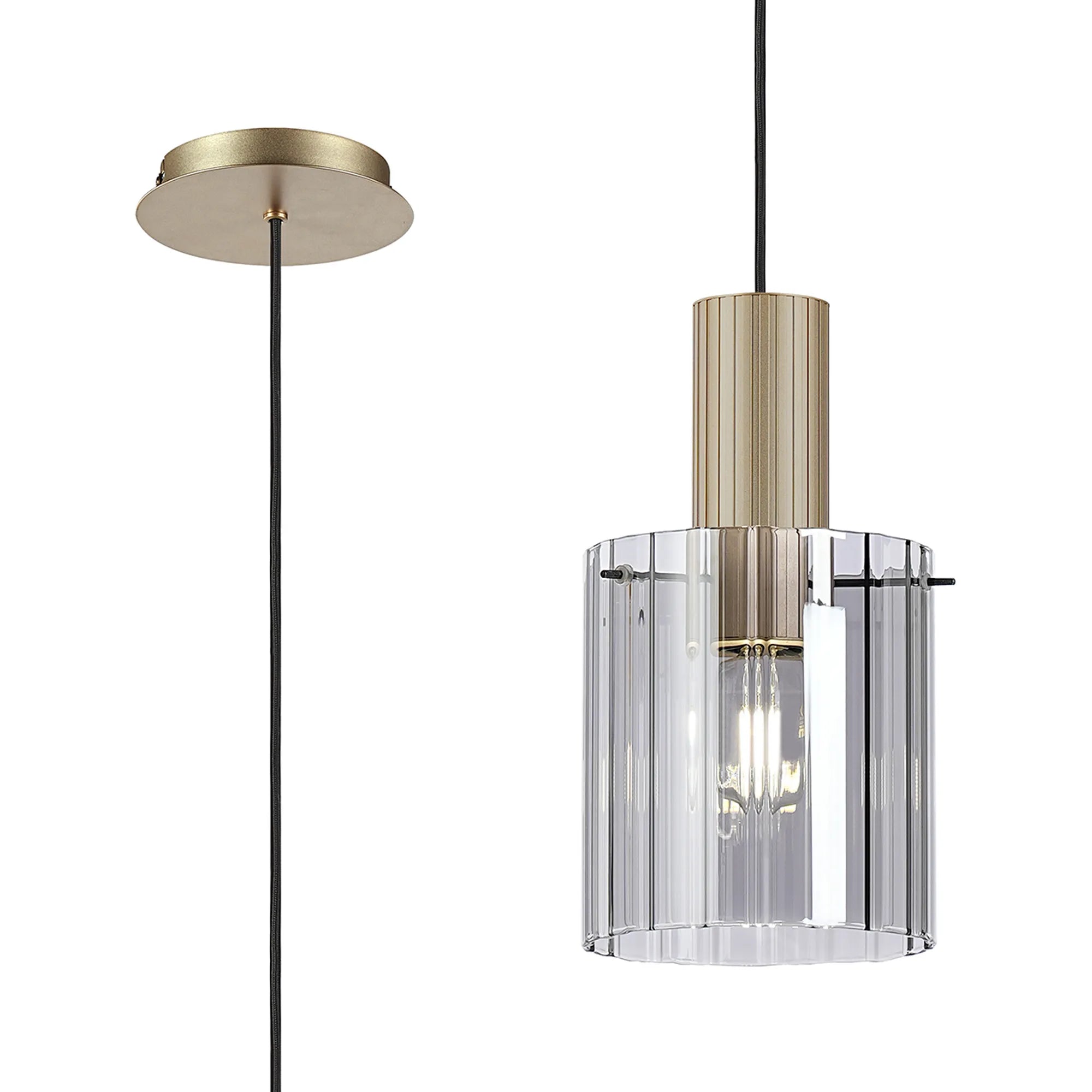 Hailey 1Lt Adjustable Pendant - Various Styles