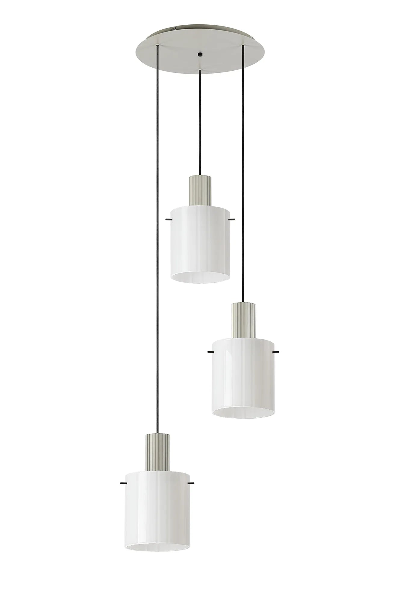Hailey 3Lt Cluster Wide Line Glass - Various Colours
