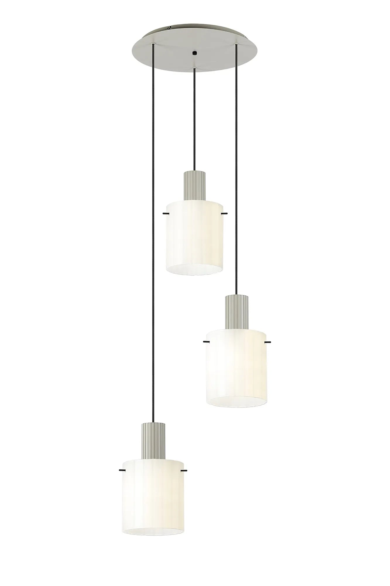 Hailey 3Lt Cluster Wide Line Glass - Various Colours