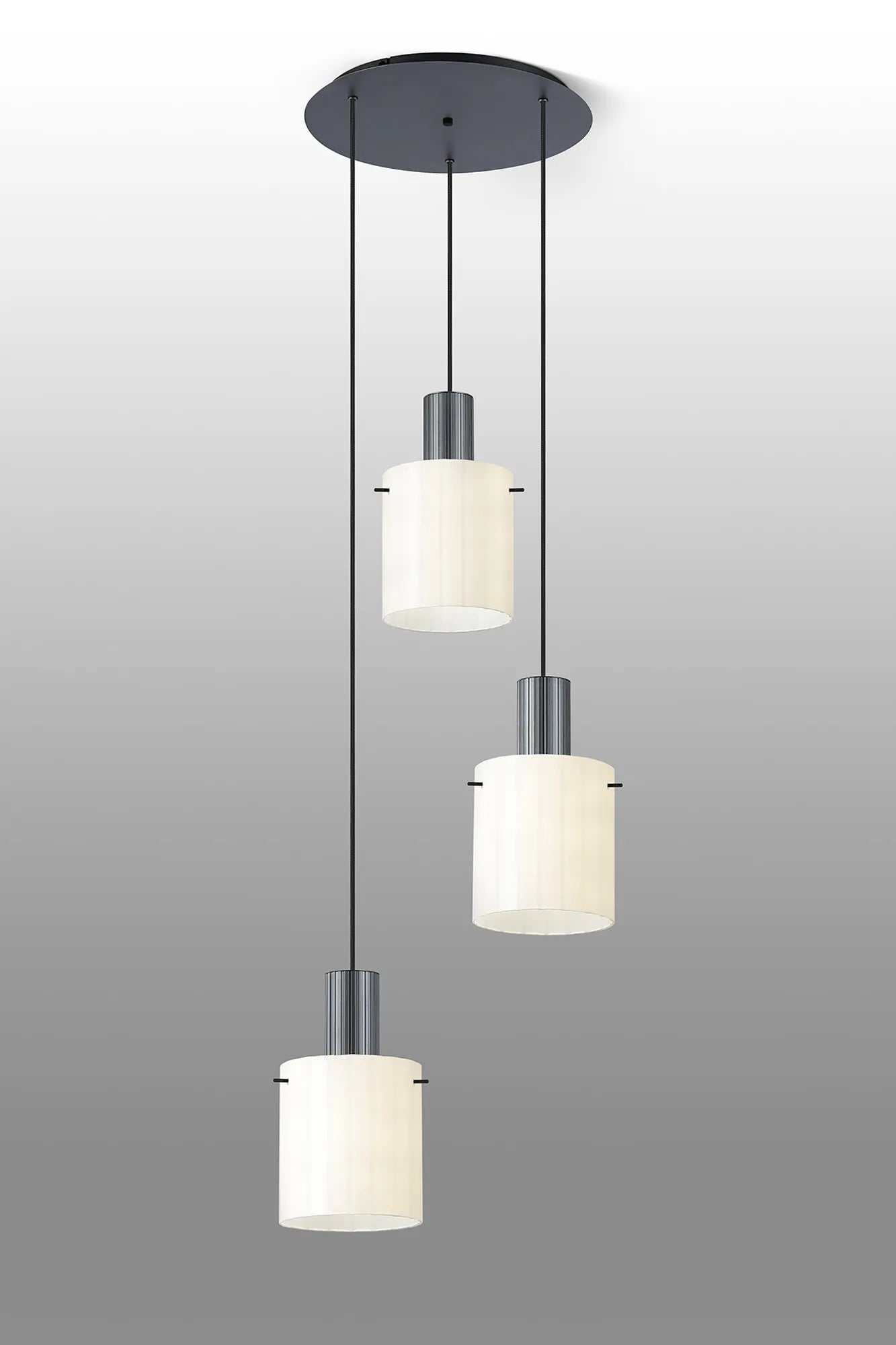 Hailey 3Lt Cluster Wide Line Glass - Various Colours