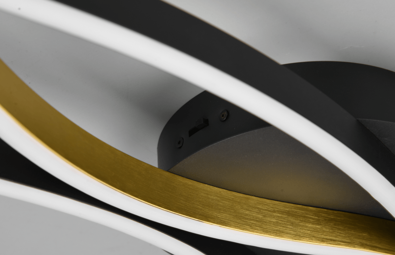 Blaze Brushed aluminum/Brass mat-Finish