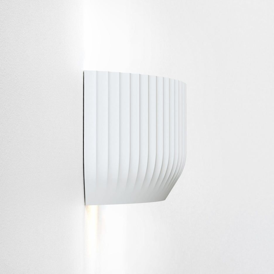 Blend Plaster Wall Light Fixture