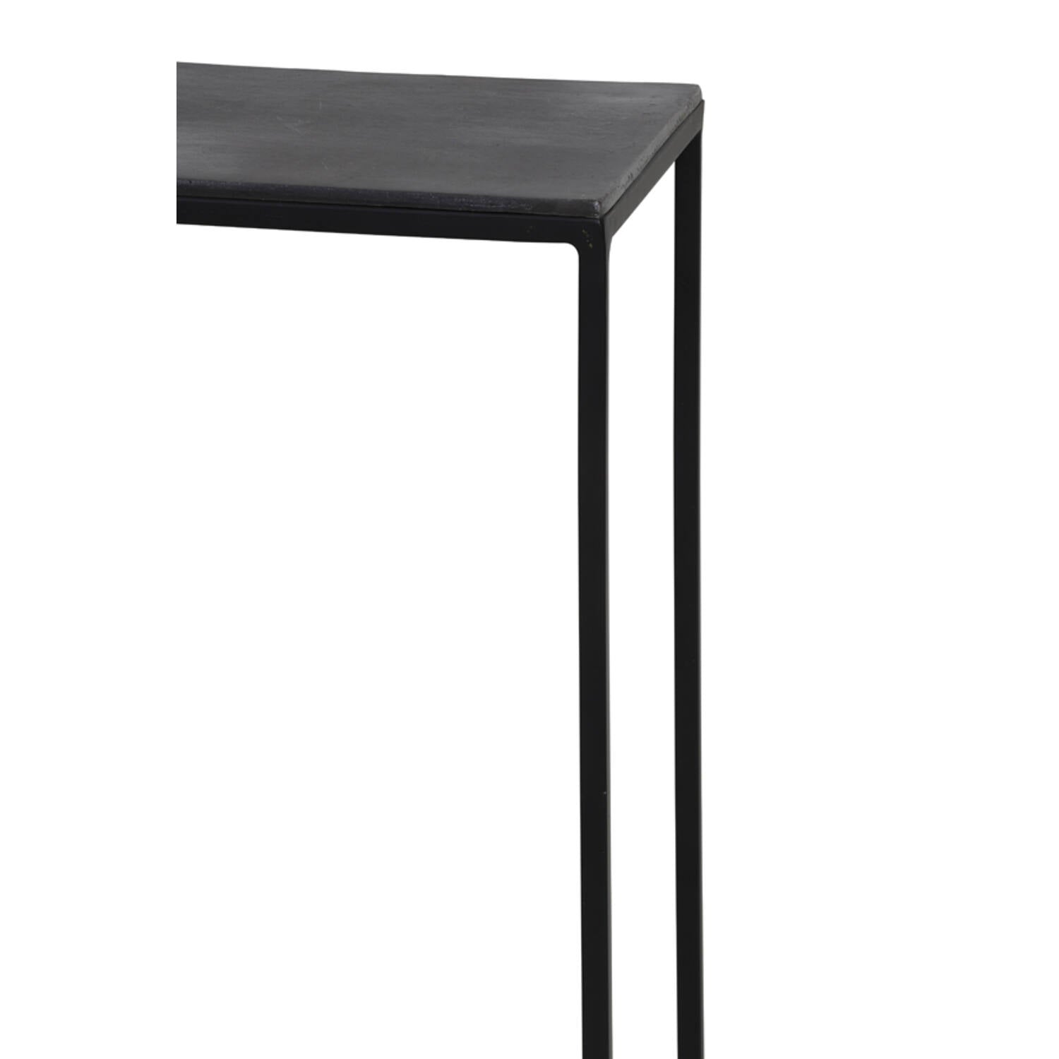 Boca Console Black/Gold - Finish