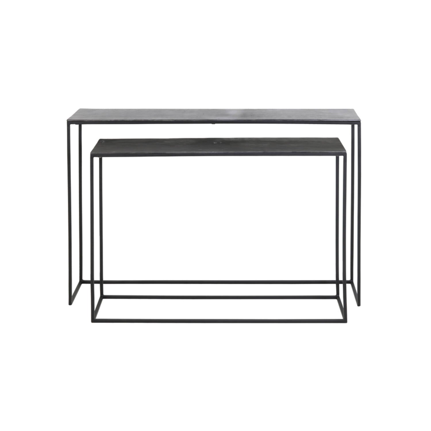 Boca Console Black/Gold - Finish