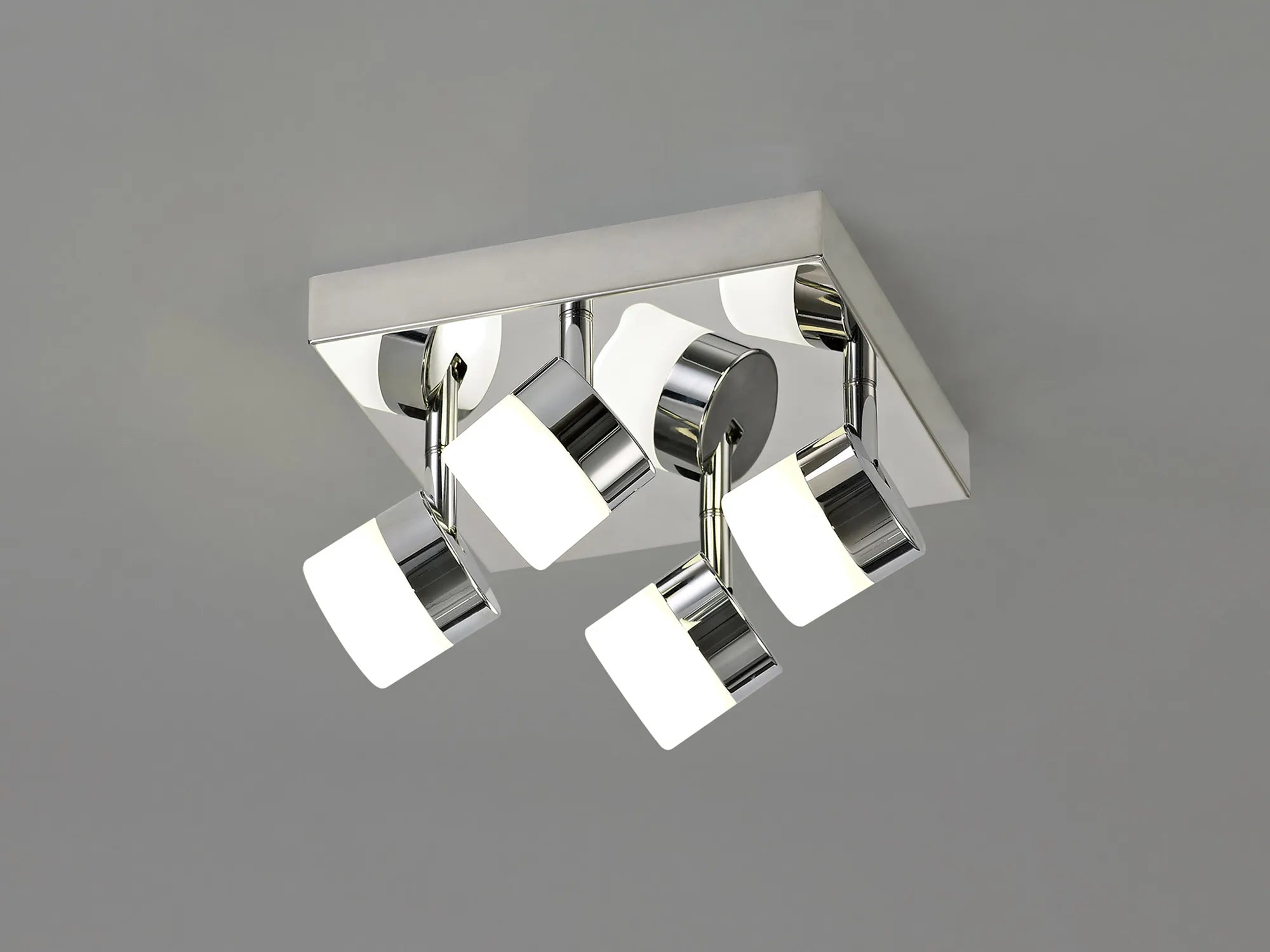 Zap 4 Light Ceiling, 4 x 5W LED, 4000K, 1700lm, IP44, 3yrs Warranty