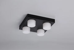 Zap 4 Light Ceiling, 4 x 5W LED, 4000K, 1700lm, IP44, 3yrs Warranty