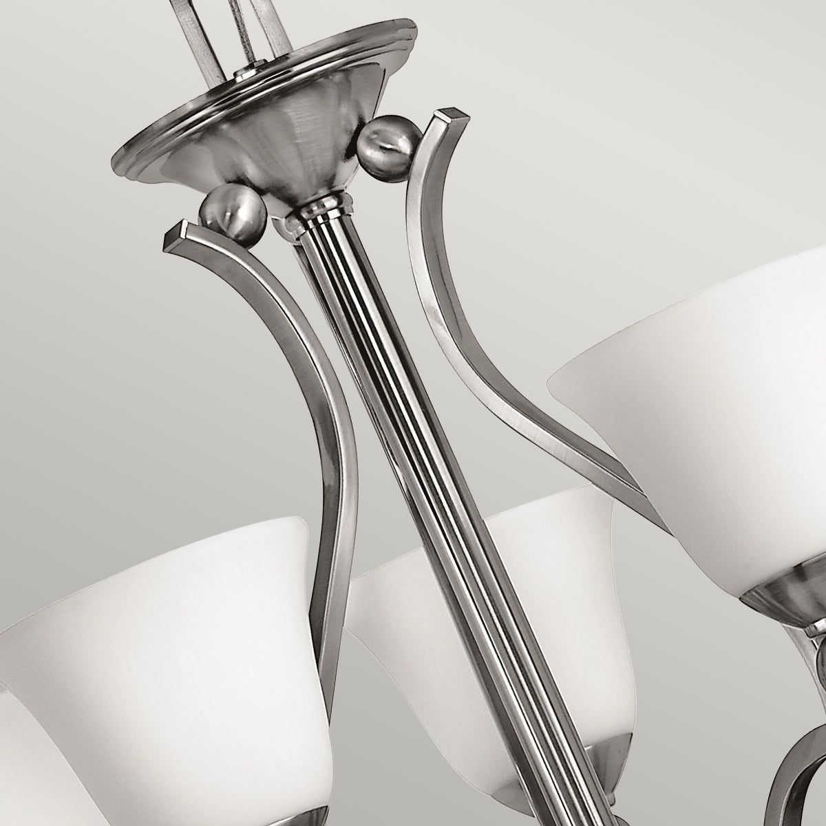 Bolla 5Lt Centre Ceiling Light - Brushed Nickel Finish