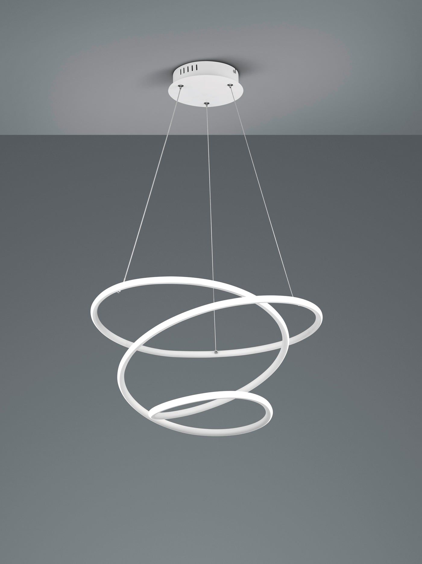 Bologna LED Hanging Light - Matt White Finish
