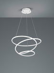 Bologna LED Hanging Light - Matt White Finish