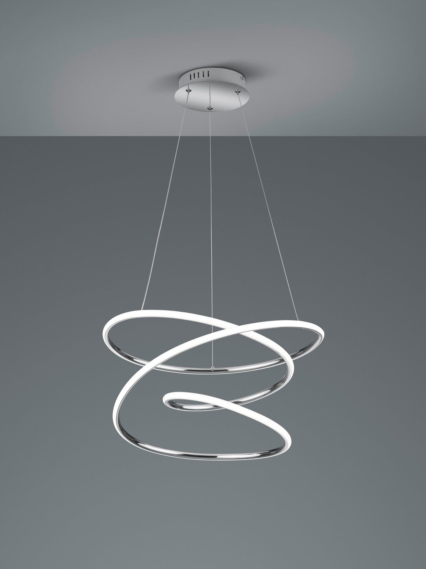 Bologna LED Hanging Light - Chrome Finish